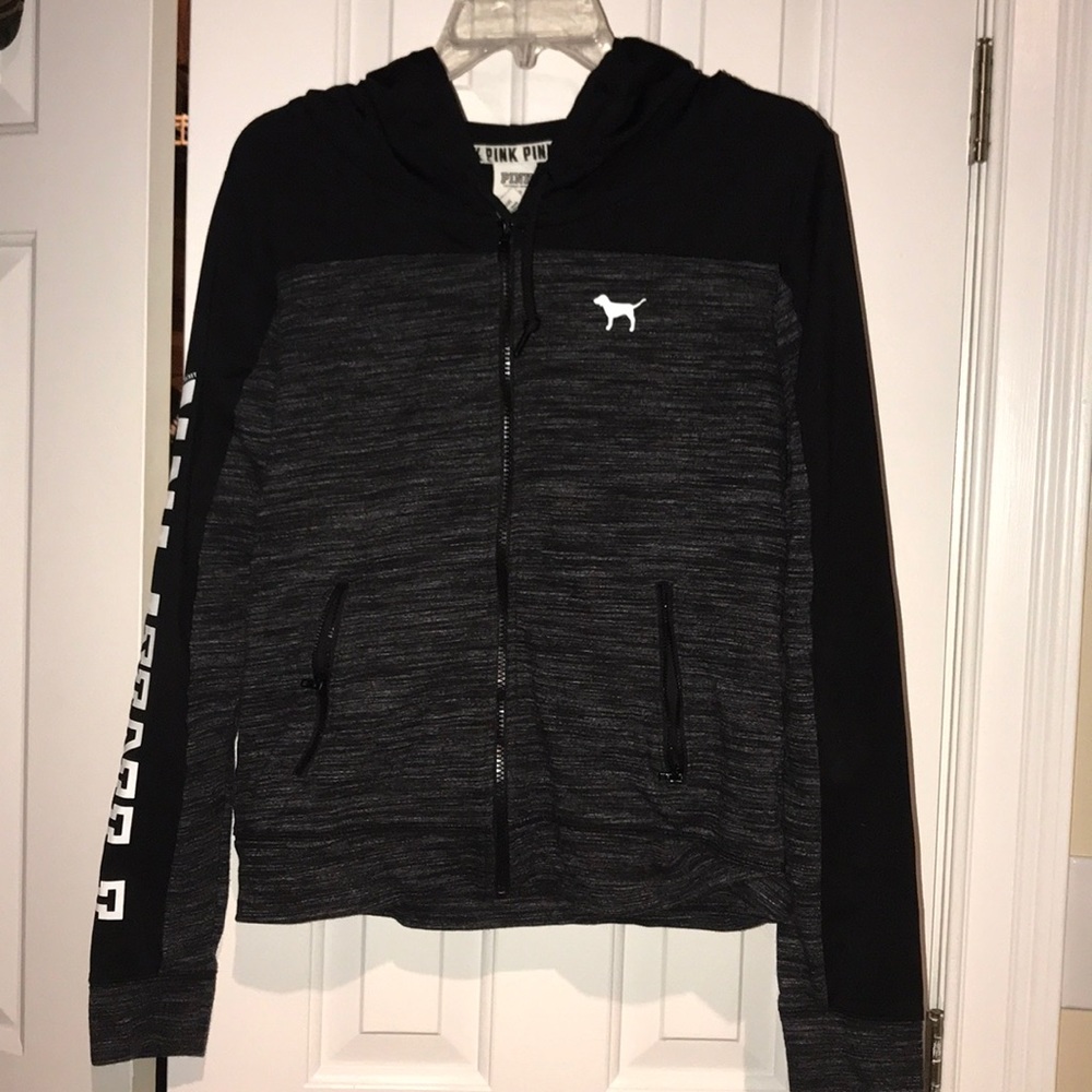 Pink L zip up